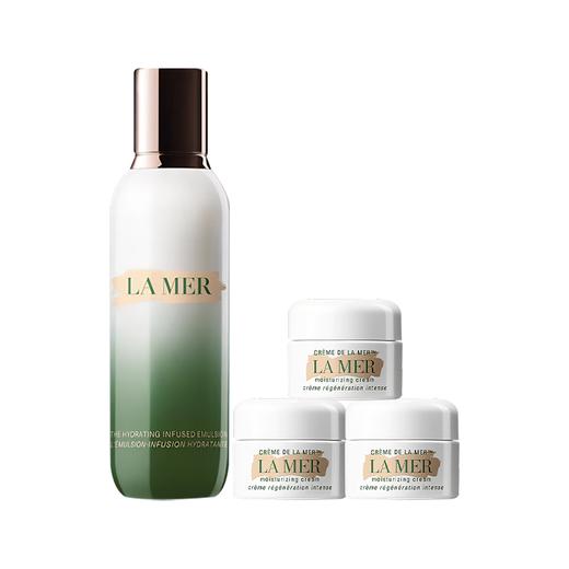 【全球购A义乌】LAMER海蓝之谜精粹乳125ml +经典面霜7ml*3（美仓）请单拍-合并订单不发货 商品图8