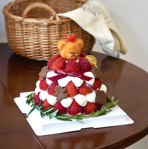 S009 圣诞限定| “草莓山” 草莓蛋糕 商品图2