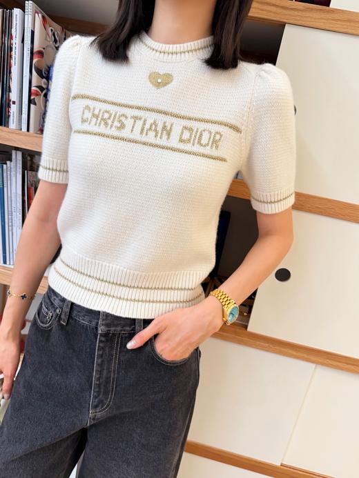 迪奥 新款 珍珠短袖针织上衣(KX*MM) 商品图8