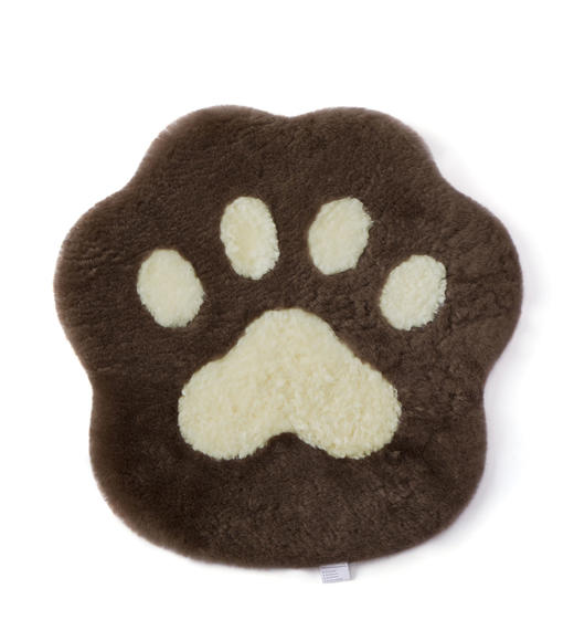 【澳洲品牌】EVERAU   纯羊毛椅垫小垫沙发垫坐垫羊剪绒短毛餐椅垫 小熊爪垫座垫冬季羊皮椅垫EAZ067 商品图0