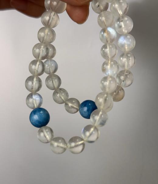 ² 【安然水晶】沁澜悦心-海蓝宝粉水晶手串-LS-437 (48小时鉴赏期) HM02-CRMM-ARSJ 商品图6