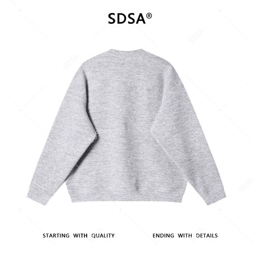 25T368SDSA男士秋冬新款痞帅男装潮牌扎染半纽扣圆领卫衣百搭时尚上衣 商品图4