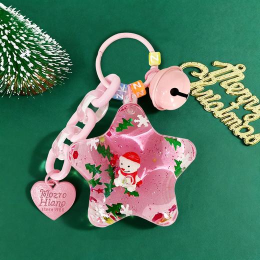 【圣诞礼品❗️星星挂件】可爱又趣味的造型，充实饱满，质感圆滑细腻，上色均匀，舒适手感，小巧随身随处可挂，圣诞系钥匙扣挂饰精致可爱汽车包包挂件小礼品QQ 商品图4