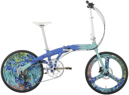 UPLAND海豚系列折叠自行车二折叠艺术涂装变速 商品图0