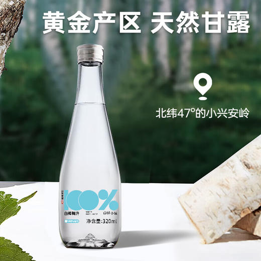 白桦小镇白桦树汁320ml*12瓶 商品图5
