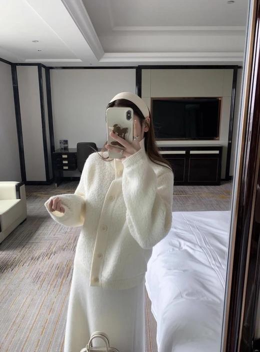 【高品质私服】设计师款品牌订单【全羊毛圈圈纱加厚外套】100%绵羊毛面料，厚实但不笨重，裹在身上像被毛毯环抱住，又暖又弹【无标出货 介意慎拍】WD 商品图9