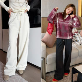 2512217    “糯米裤” 一体绒加厚冬款裤 直筒