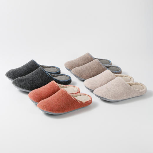 【毛毡保暖棉拖鞋】秋冬新款 日式居家 室内防水防滑静音 商品图5