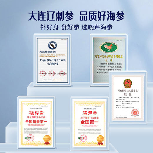 [晓芹]干海参(40-50头 100克装) 商品图3