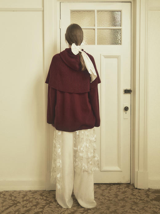 VC｜HD25012 Sigrid velvet trousers [ 长裤 黑 / 米白 ]【HOLIDAY】 商品图11