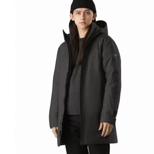 D121147男款连帽羽绒服防风防水保暖派克大衣 商品图8