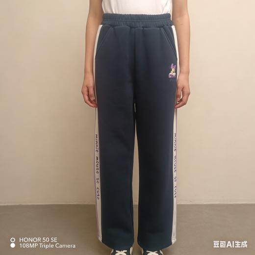 唯品爆款女童加绒加厚冬款阔腿裤特卖 商品图0