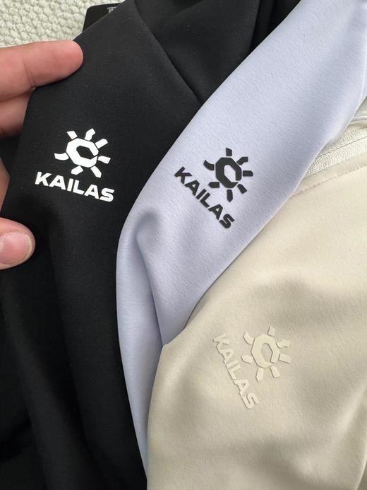 D121151轻量透气户外运动登山徒步半拉链女款长袖抓绒衣 商品图4