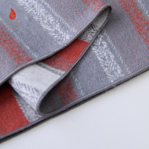 SAINTJOY/上久楷 拉绒围巾  真丝拉绒长巾  WJ3J025210003 商品图6