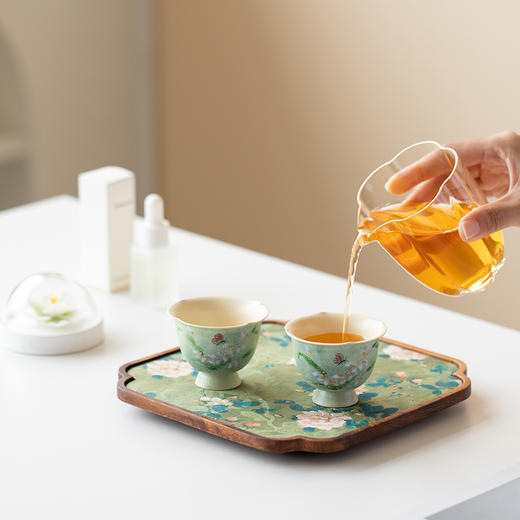 【非遗陶瓷手捏花传承】2026 铃兰映茉--手绘铃兰 商品图3