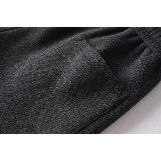 【贝拉推荐】直腿不费力 复合加绒面料 羊毛醋酸 一条过冬 显瘦显腿直 CHAO高性价比 橡筋腰抽绳直筒裤 商品图8