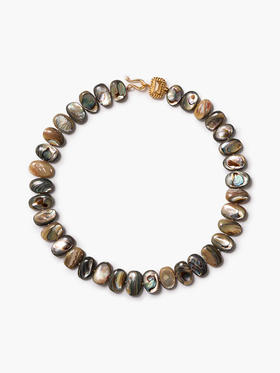 订购6周到｜Chan Luu-URSULA-鲍鱼贝 黄水晶 项链［美国设计师］