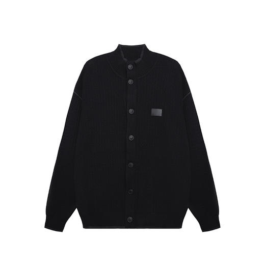 【断码清仓】HX 冬季小立领开胸毛衫S107444366101/02 商品图2