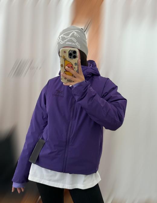 中性款logo刺绣连帽棉服zi003 商品图1