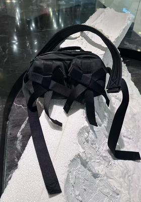 女款蝴蝶结珠花装饰单肩包he