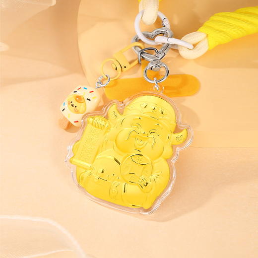 【金六福吉祥】财源滚滚马年新春黄金挂件 商品图4