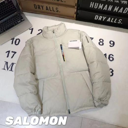 D121139格纹防泼水涂层面料Contour立领羽绒服男女同款 商品图14