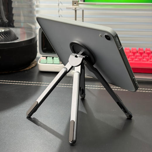 瑞士AURARO 多功能支架 笔记本电脑/pad/手机皆可用 可摆可手持 航空级铝合金材质高克重支撑稳 商品图10
