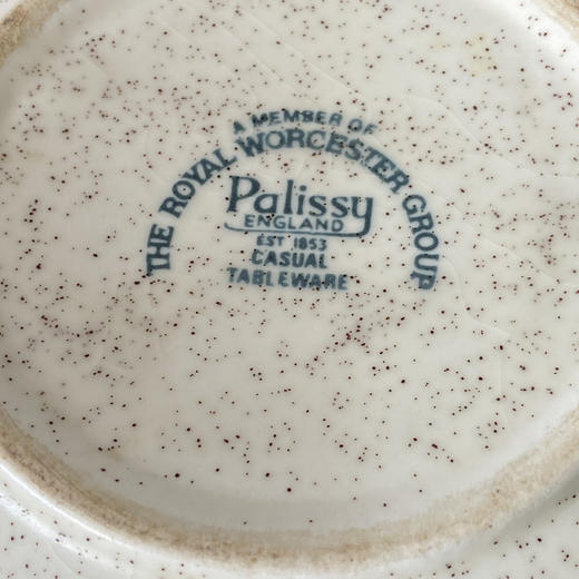 英国1970s Royal Worcester Palissy餐具碗 糖罐 无盖 B0314 商品图3