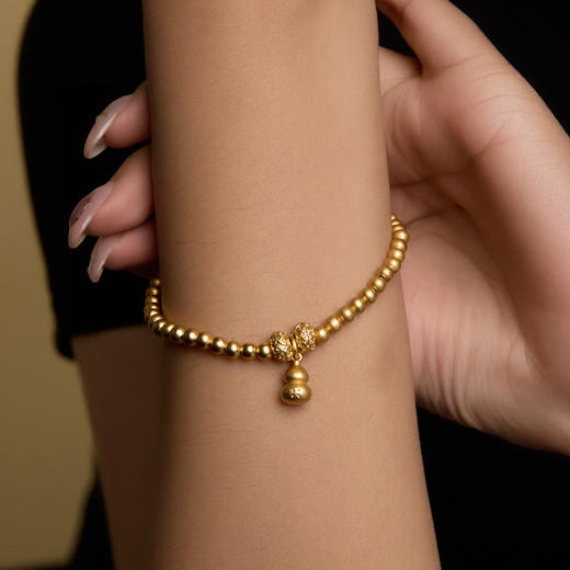 Manreya玛芮雅“金禄缠腕“手链|铜镀金 商品图3