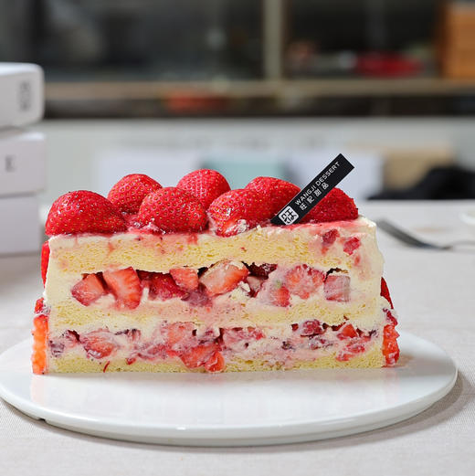 【草莓蛋糕】-草莓夹心果酱➕草莓果肉 商品图1