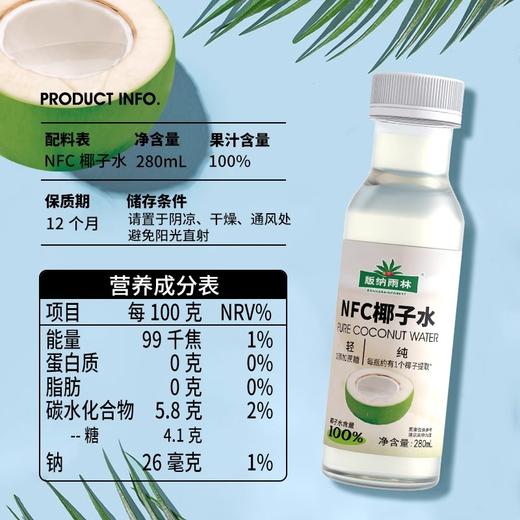 【版纳雨林】NFC椰子水280ml*12瓶 商品图1