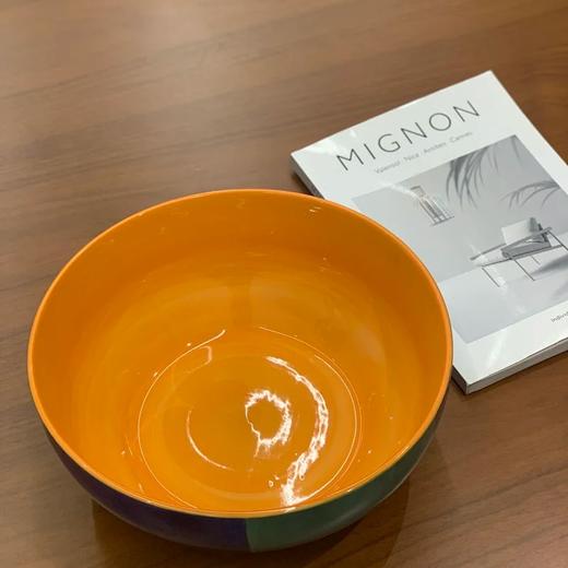 【出口餐具尾单】釉下彩翠橘撞色巨大碗26.7cm【CJ04】 商品图3