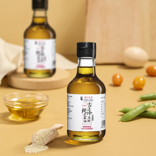 刘氏良承 古法冷压榨芝麻油礼盒180ml*4-YGF 商品图4