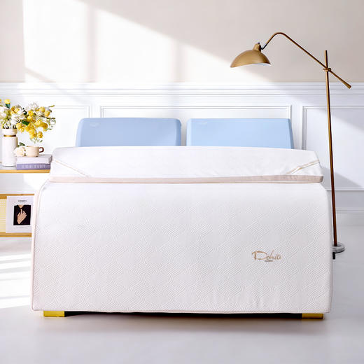 多喜爱 α深睡自然醒记忆垫【慢回弹记忆绵】【三段分区】【双层垫芯】【针织面料】自动塑性 柔弹护脊 两款厚度 商品图7