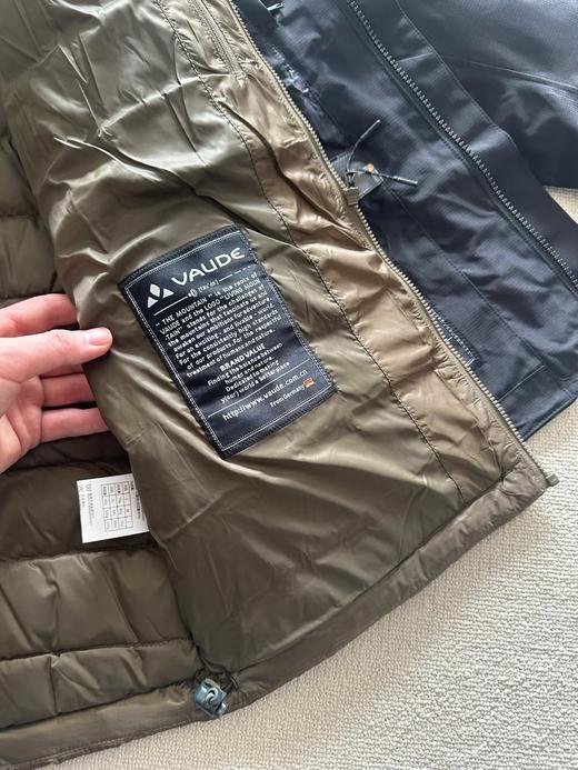 D121111男士户外冲锋衣防风防水保暖三合一羽绒服 商品图10