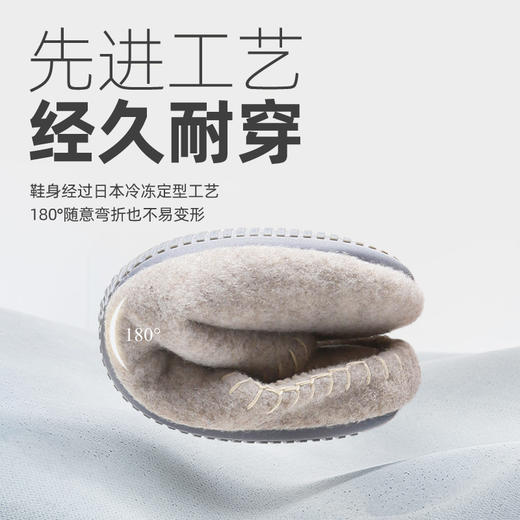 【毛毡保暖棉拖鞋】秋冬新款 日式居家 室内防水防滑静音 商品图3