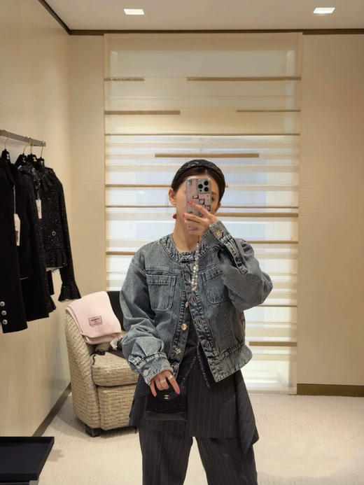 香奈儿 25秋冬新款 花布裡牛仔外套(TM) 商品图6