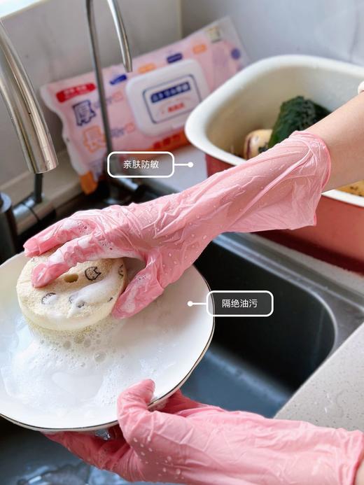 到手2包共60只【赫本·木风丁腈乳胶手套】丁腈材质，是耐油，耐老化，耐水性   亲肤裸肌感！告别主妇手，干过保洁的人都说好用 商品图2