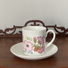 英国Wedgwood Meadow Sweet 花卉骨瓷咖啡杯碟两件套 B0239 商品缩略图0