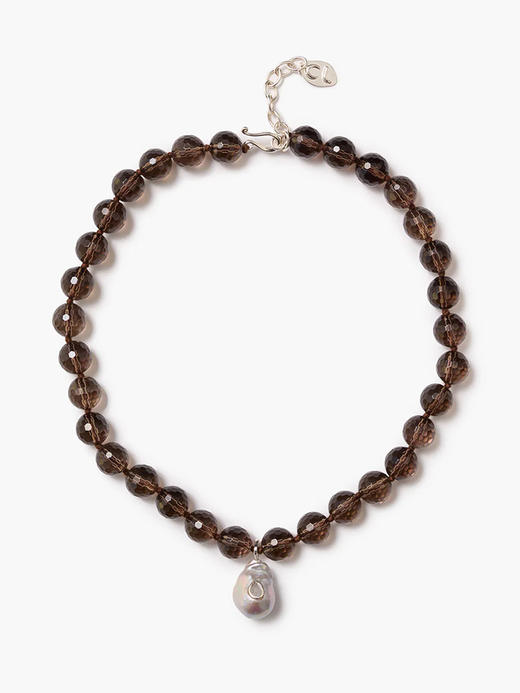 订购6周到｜Chan Luu-OASIS-绿洲 烟晶 巴洛克珍珠 串珠 项链［美国设计师］ 商品图0