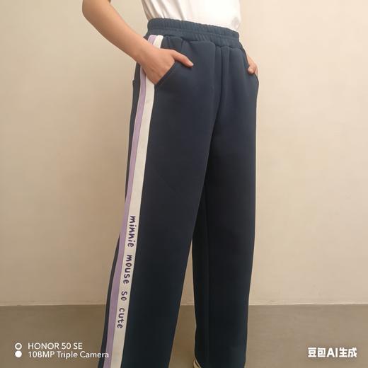 唯品爆款女童加绒加厚冬款阔腿裤特卖 商品图2