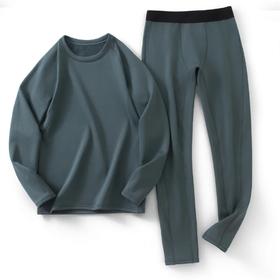 秋冬男士贴身保暖套装 加绒内里 轻量保暖