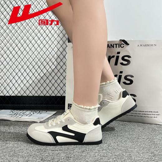 回力女鞋小白鞋女2025秋季百搭休闲运动鞋网红软底轻便芭蕾德训鞋 商品图3