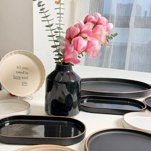 【出口餐具尾单-福利专场】加拿大ON*北欧极简系列西餐盘/长方形盘【CJ12】 商品图0