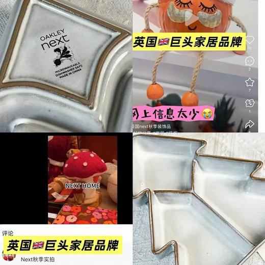 【出口餐具尾单-福利专场】英国🇬🇧NE*XT圣诞树分餐盘🎄【CJ07】 商品图0