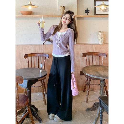 <曾小咸推荐>现货秒杀 ！微信超特价！ 假两件撞色针织衫 日常189.99 立减 秒杀79.99！！ 环保皮草毛绒外套 秒杀169.99！ 商品图4