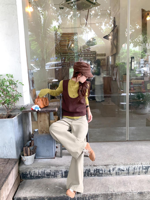 <曾小咸推荐>现货秒杀！微信超特价！韩系3色长袖打底针织衫 日常99.99/件 立减30 秒杀69.99/件！！ 商品图8