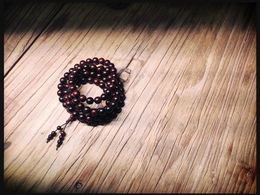 【小叶紫檀手串108颗】器悟雅玩 | 紫檀素串 高油高密 商品图2