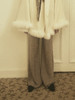 VC｜AW25021 Rhea cable knit trousers [ 长裤 米白 / 灰褐 ]【HOLIDAY】 商品缩略图0
