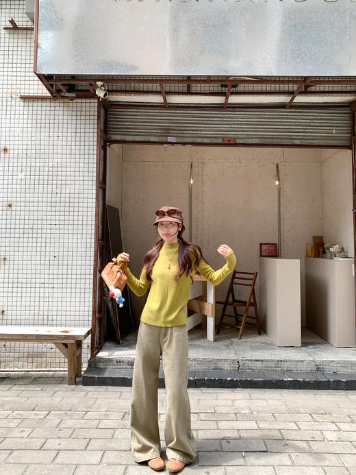 <曾小咸推荐>现货秒杀！微信超特价！韩系3色长袖打底针织衫 日常99.99/件 立减30 秒杀69.99/件！！ 商品图11